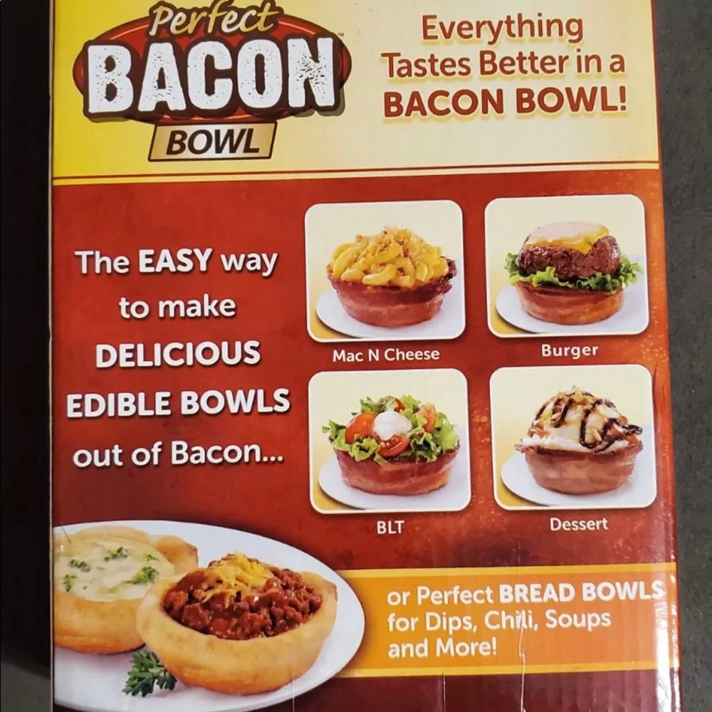 NWT ASOTV Perfect Bacon Bowl set of 4